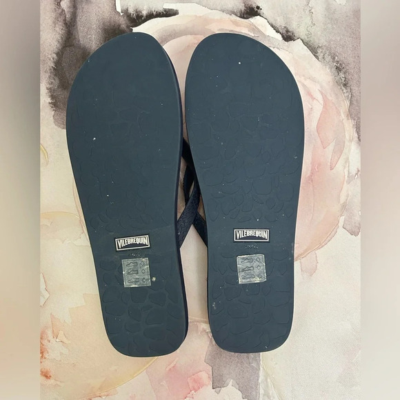 ! VILEBREQUIN Copp In Blue flip flop - Picture 2 of 3